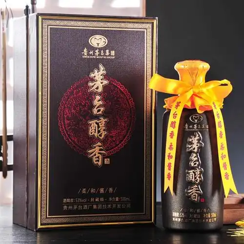 贵州茅台集团茅台醇香封藏级口感酱香型53度白酒500ml单瓶装