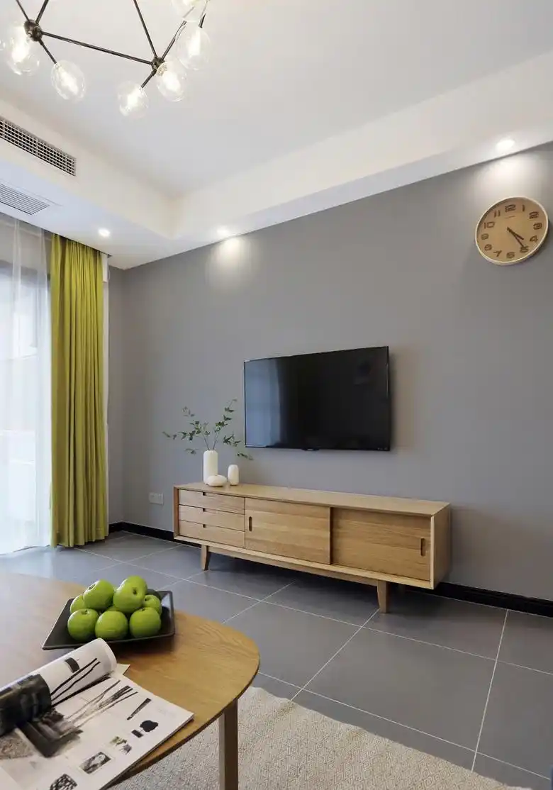 客厅图片来自家装大管家在89平清爽北欧之家 年轻人的调调的分享