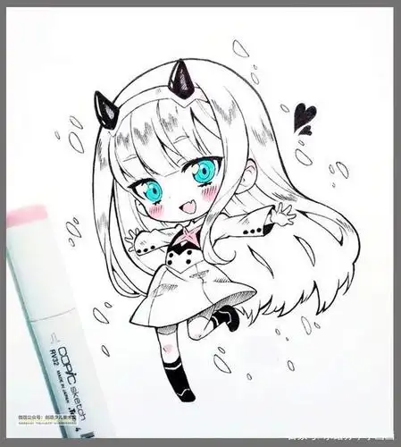 绘画参考素材|卡通漫画人物15例,每一张都是临摹的好素材!