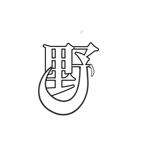 野/字素