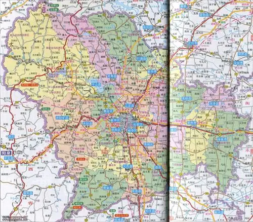 石家庄市地图高清版_石家庄地图库_地图窝