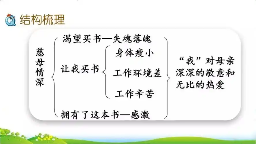 部编版五年级语文上册第18课慈母情深知识点图文解读