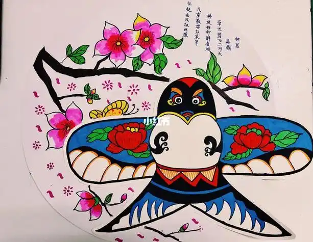 儿童画风筝 儿童画风筝简笔画图片彩色