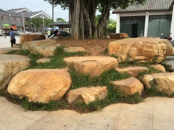 广东公园招牌石 公园园林景观石价格 园林景观石厂家