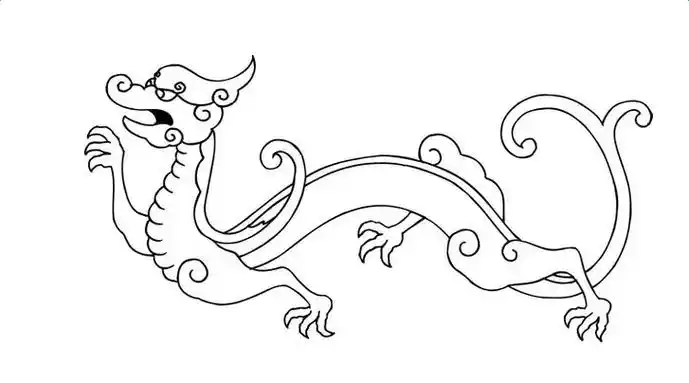 笔画彩色画法一步一带你画龙的简笔画怎么简笔画素描画一只龙可爱的龙