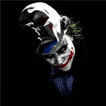 恐怖小丑qq头像图片 小丑头像超恐怖图片大全霸气阴森的黑白色调欧美