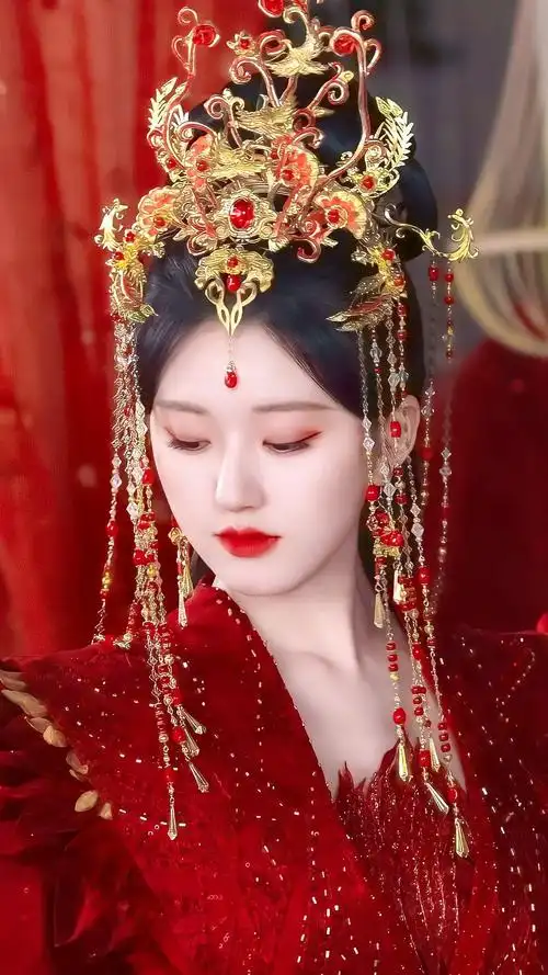 赵露思真的好适合红衣古装,每次出场都能惊艳到我