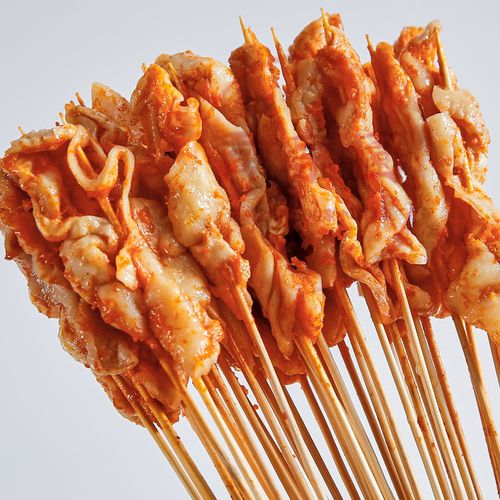 鸡皮20串2000串腌制小串口味奥尔良烧烤铁板烧铁板其它