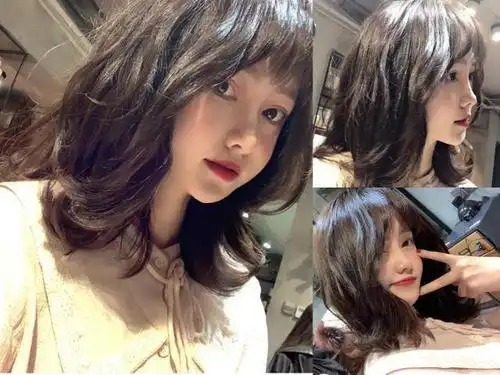 种很高冷的感觉,这样的发色别看它偏冷了一点,染上了也很显肤色白的哦