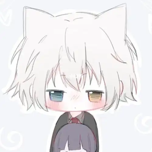 原创头像 #可爱 #狐妖x仆ss  #御狐神双炽 #情侣头像