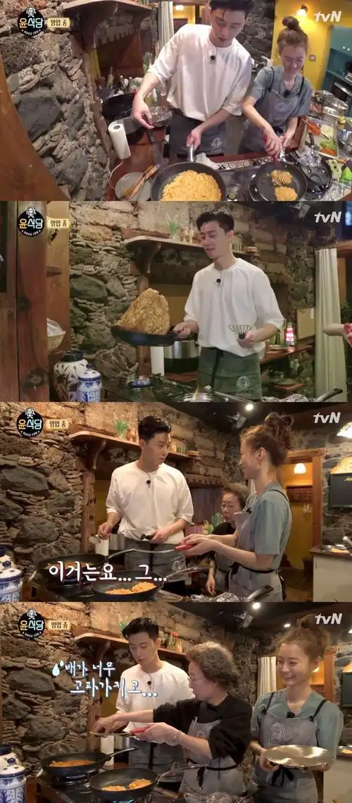 尹食堂2新菜色大受欢迎朴叙俊帅气外貌让食客惊叹不已