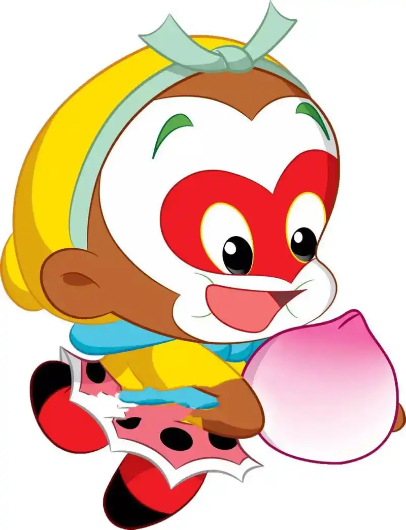 幼儿园西游记孙悟空卡通主题墙素材原图 幼儿园环创卡通系列素材 孙悟