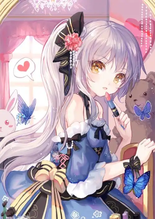 【虎斑收录】二次元 手绘 美 动漫 意境 插画 头像 壁纸 动漫 唯美