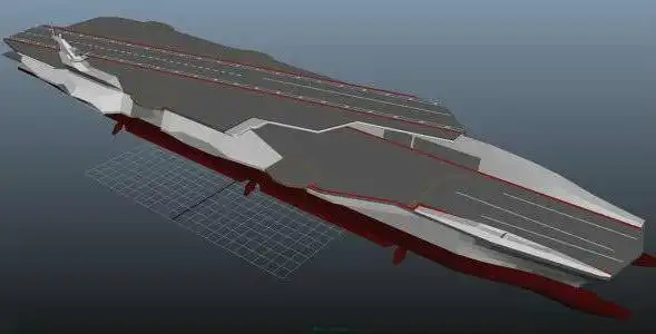 俄罗斯公布新概念航母美媒担心自家航母受到威胁