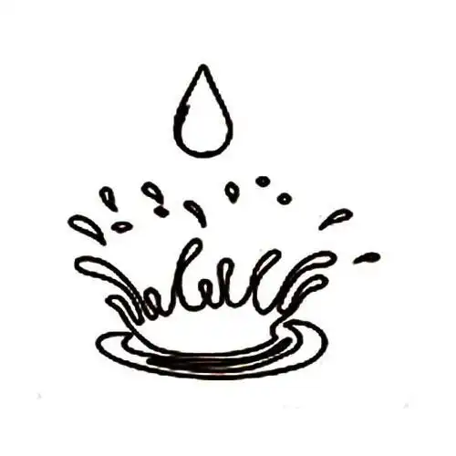 画水滴溅起来的简笔画水滴飞溅简笔画水管滴水的简笔画教小朋友画水滴