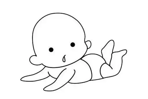 可爱宝宝简笔画宝宝