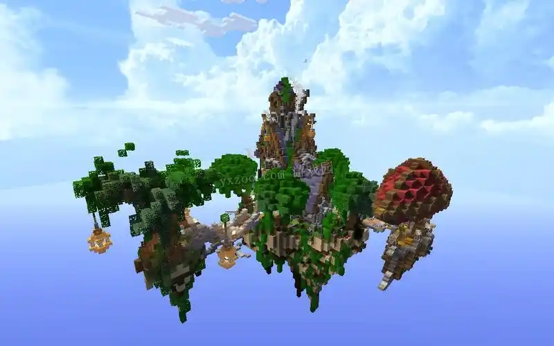 我的世界 空岛生存第1期 刷怪刷到家了