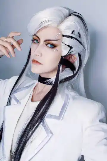 paro等衣服的时候先试个毛#金光布袋戏##万雪夜##cos试妆#2020-12-7