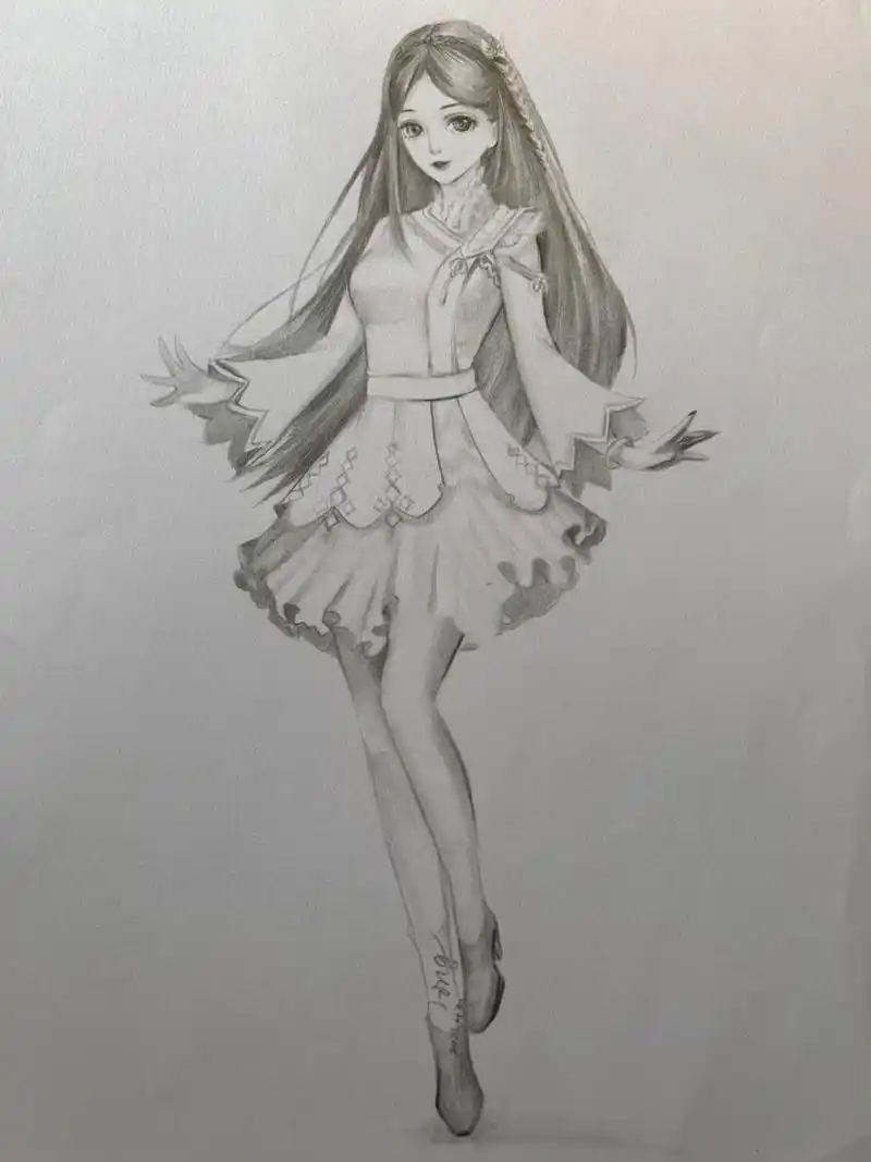 斗罗大陆宁荣荣全身画合集 浅更一下,就出新的