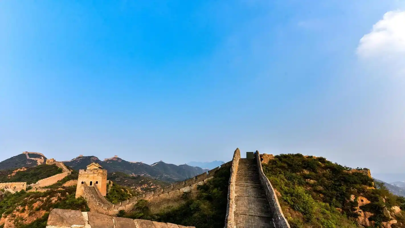 中国历史建筑长城风光景色,名胜古迹-回车桌面