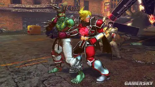 街头霸王x铁拳游戏截图