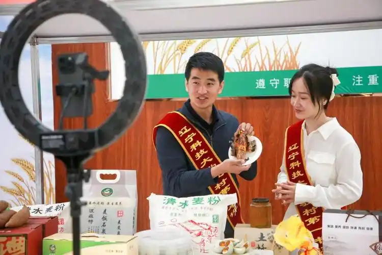 驻村书记直播助农