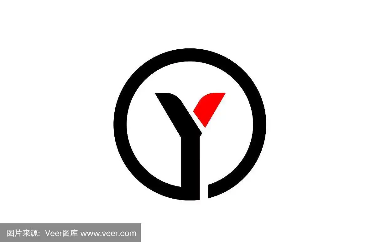 为公司设计圆形字母y