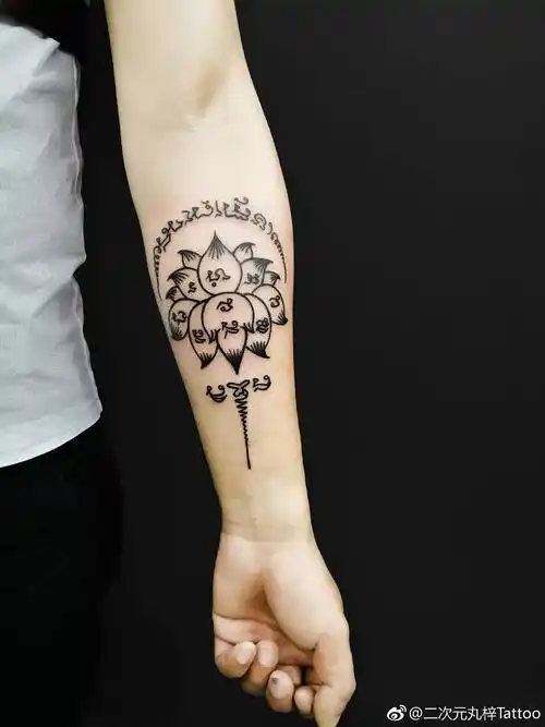 泰国刺符系列文身作品