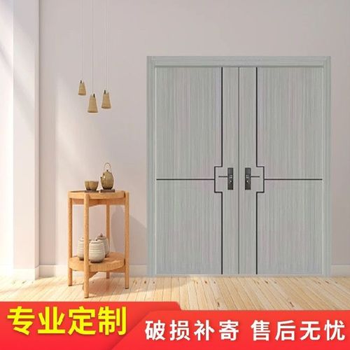玻璃门对开门室内木门实木复合免漆门办公室双开木门烤漆门双扇门