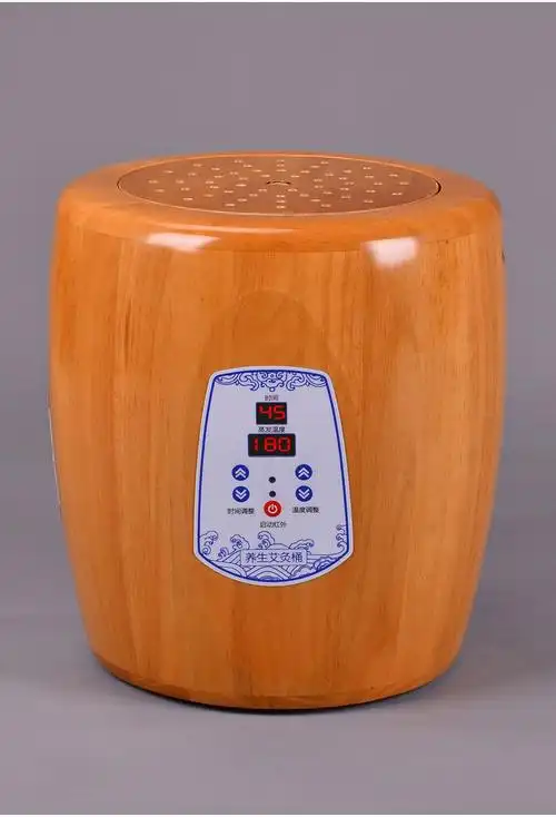 实木艾灸仪家用艾灸工具艾灸凳坐灸仪美容院艾灸椅理疗仪无烟艾桶