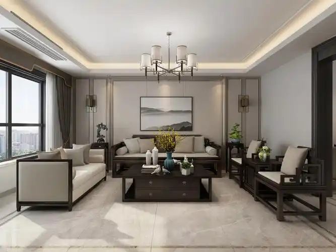 这样的新中式装修效果谁能不爱?赶紧来看看