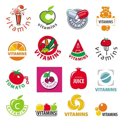 创意水果标志,水果标志,香蕉,果汁,药物,创意设计,时尚标志,logo设计