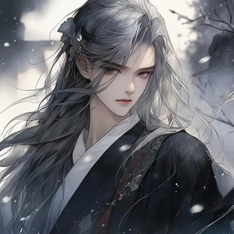 帅气高冷黑衣小哥哥|古风头像|男生头像