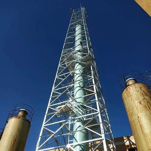 烟囱塔架【烟囱井字架】的分类和制作工艺