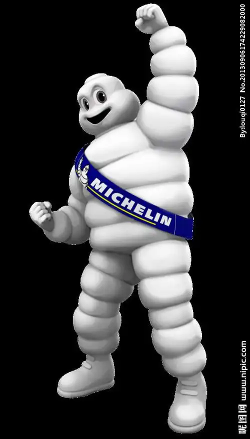 米其林轮胎卡通小人图片