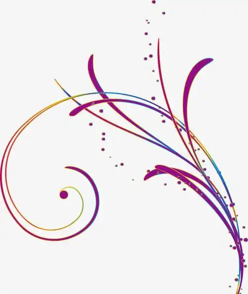 花型素材矢量图