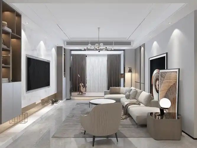 156m现代轻奢风,简约极致的美