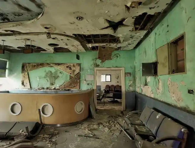 杭州一处废弃医院