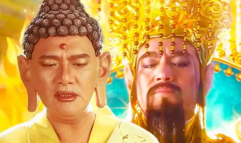 小时候,看86版电视剧,被剧情所误,以为玉帝"懦弱",如来才是"大牛".