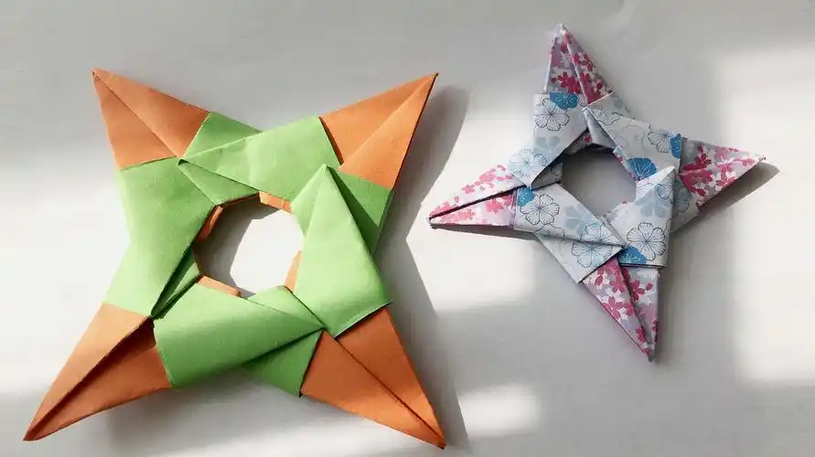 好玩不伤人的飞镖折纸不用给孩子买玩具了