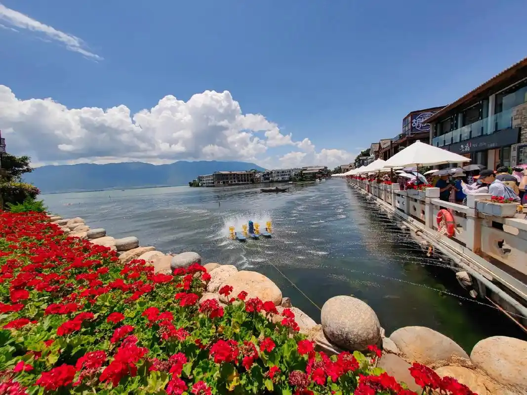 彩云之南洱海大理洱海风景美丽的地方手机也能拍出写真