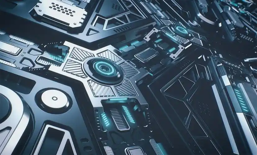 一些科技感机械设计练习