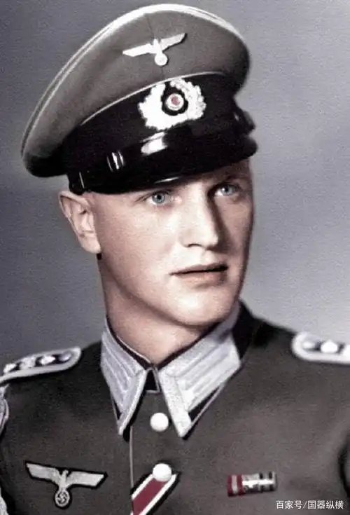 二战时期德国军人旧照,面容帅气却心如蛇蝎,最终的结局早已注定
