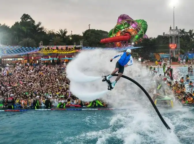 夏天已来!长隆水上乐园邀人气偶像开启摇滚玩水热浪