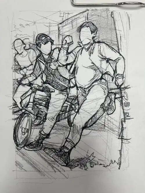 场景速写小构图