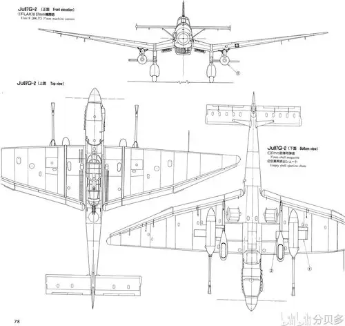 stuka 主用型号外观判别 归档              斯图卡俯冲轰炸机