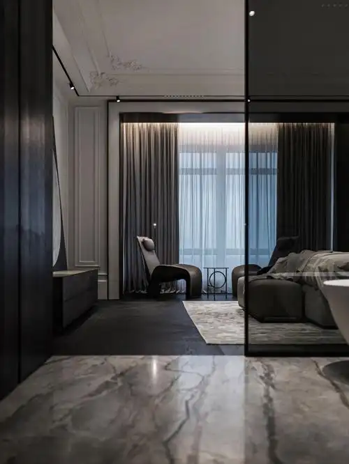 [彩虹r][彩虹r][彩虹r][彩虹r]后现代黑白灰装修风格设计强调以人为本