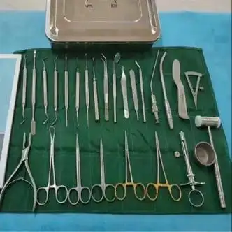 牙科种植工具包26件套口腔ar手术器械套装基础咬骨钳齿科巴基斯坦