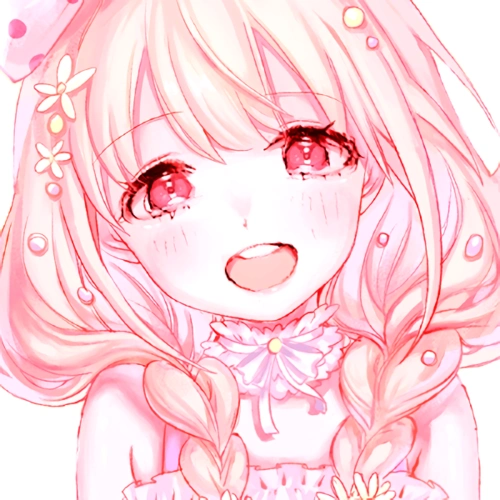 粉色可爱女生头像(侵删致歉)