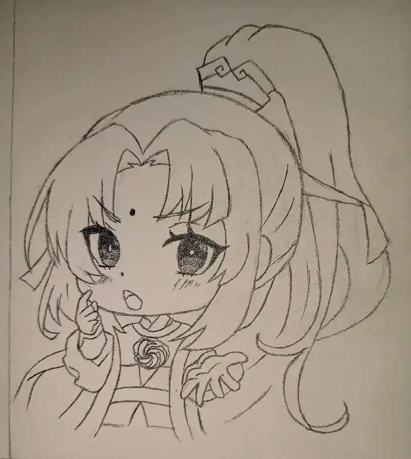 临摹#魔道祖师#金凌  你说谁是大小姐? - 抖音